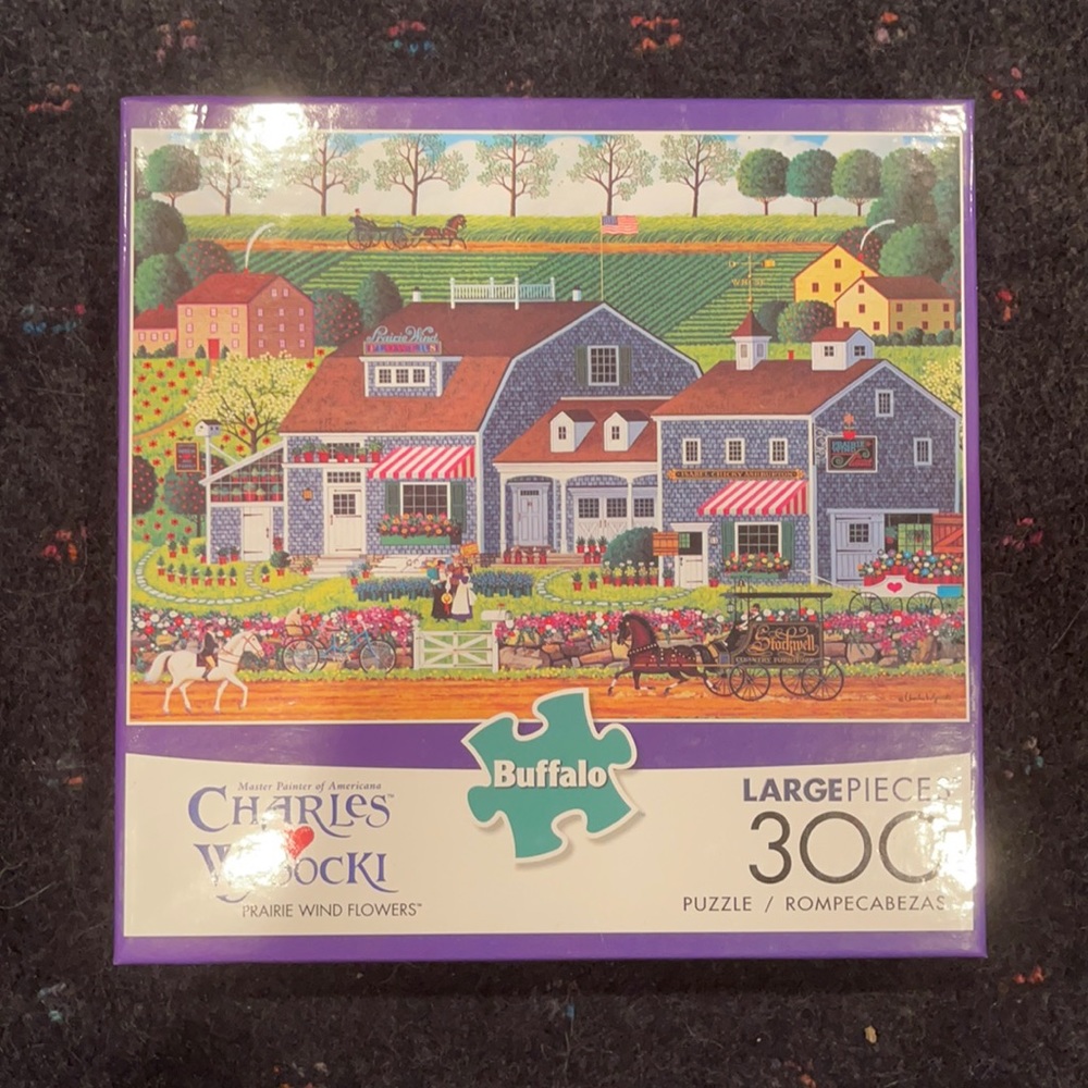 ✨6 for $25✨300 Piece Prairie Wind Flowers Puzzle